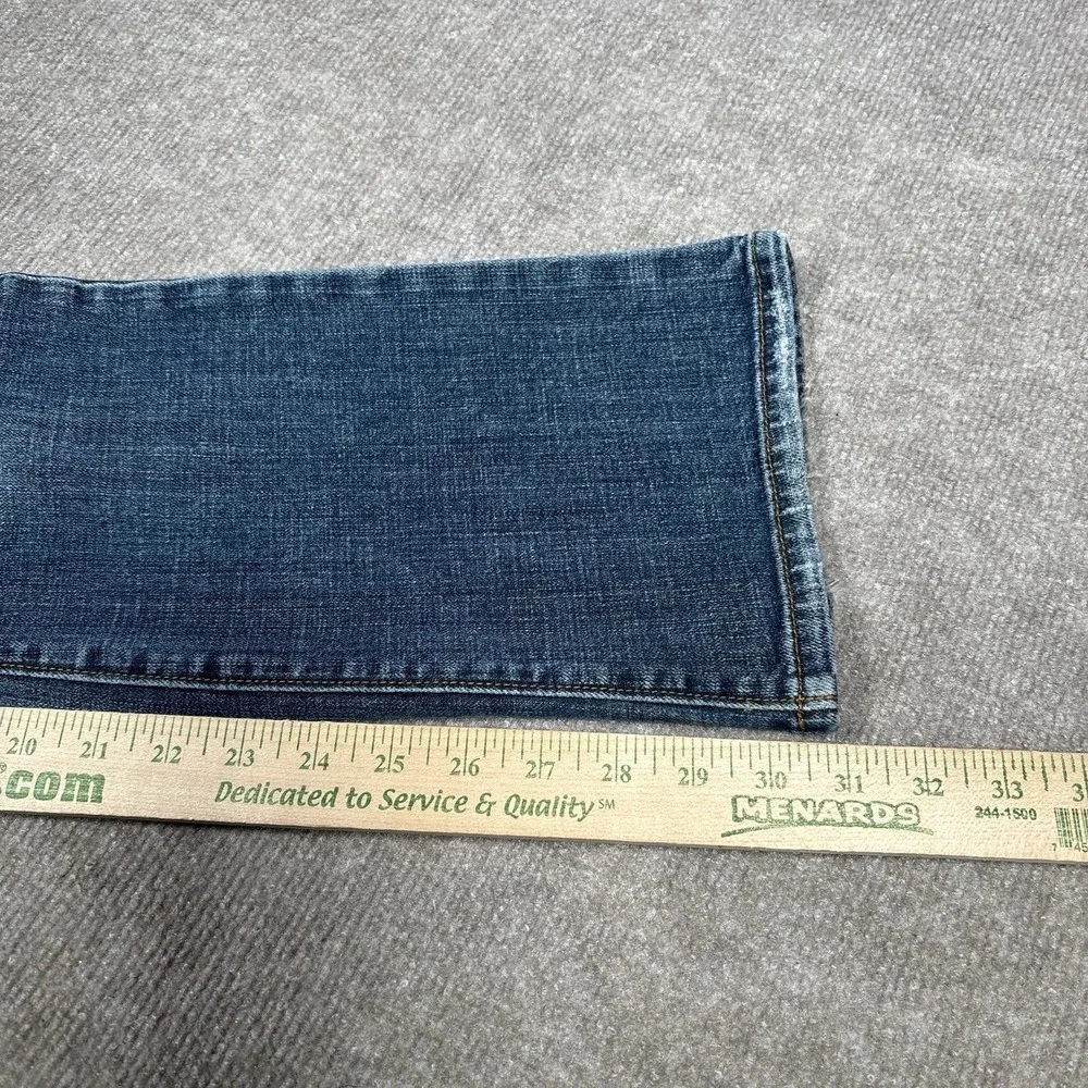 Vintage Old Navy Jeans Womens 4 Blue Denim Curvy Bootcut Just Below Waist Y2K